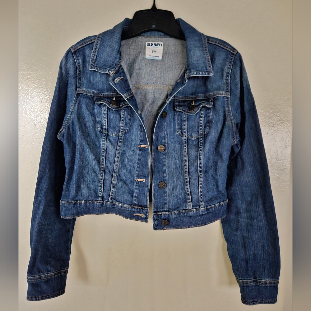 Old Navy Denim Jacket - Medium Wash - Size S - Picture 1 of 2